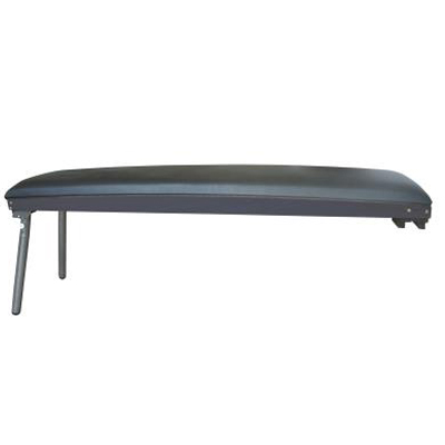 Banc Slimbeam cuir noir